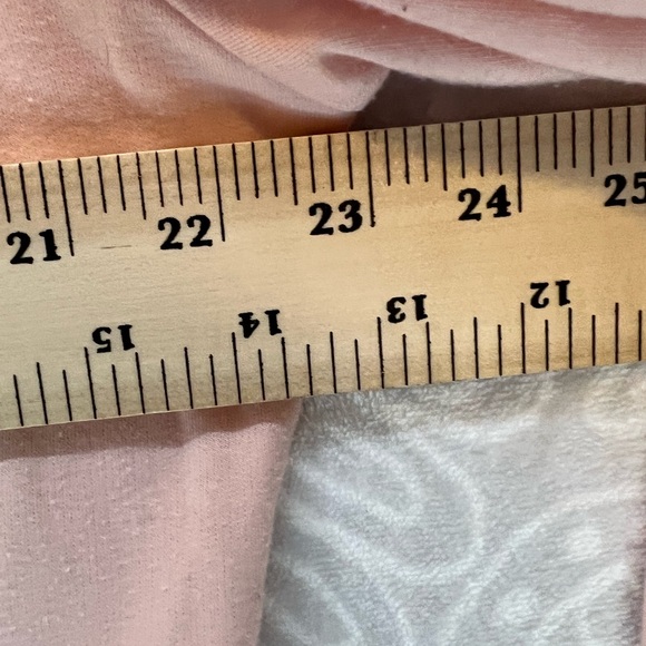 PALE PINK H BY HALSTON COTTON KNIT JERSEY COMFORTABLE JACKET M EUC TOO CUTE - Picture 10 of 11